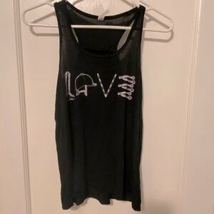 LOVE Equestrian Tank Top - Horse, English, Dressage, Hunter, Jumper, Riding